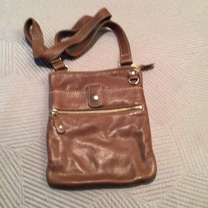 Roots Leather Crossbody